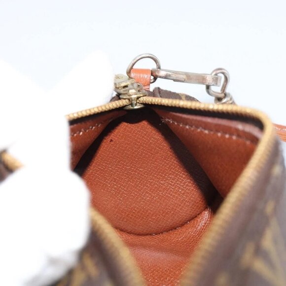 LOUIS VUITTON Monogram Papillon Pouch LV Auth - Picture 11 of 15